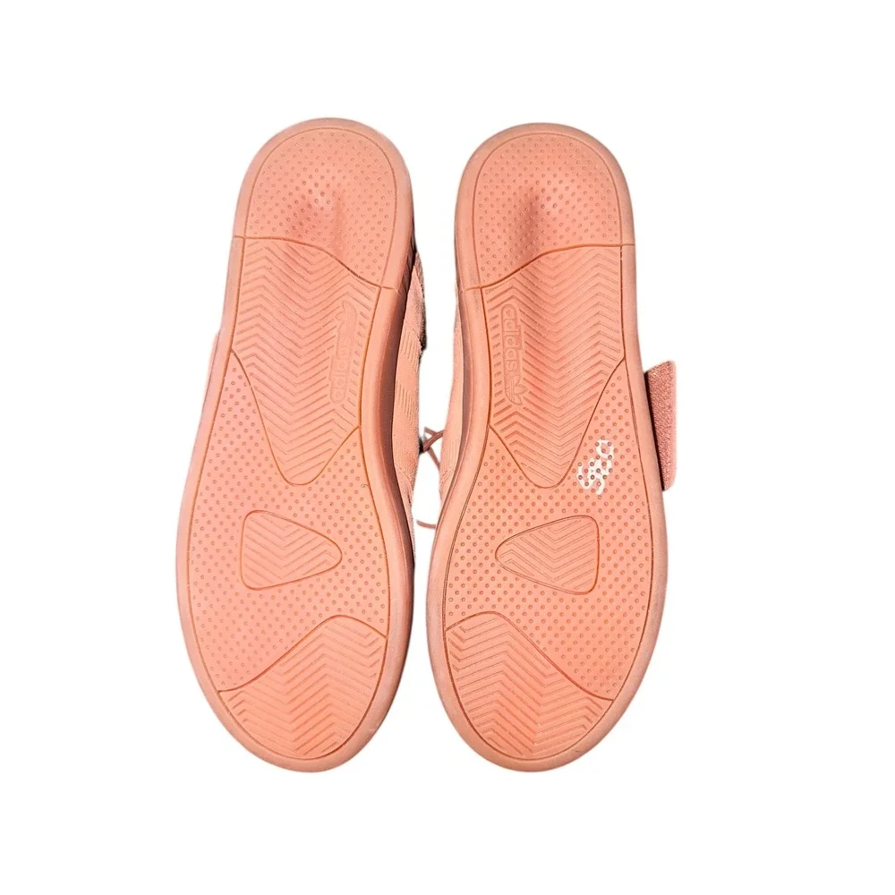 Adidas Sneakers Men 8.5‎ Tubular Invader Shoes Pink Suede Comfort CG5070 Strap